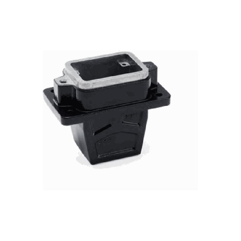 Embase traversante 6B, Aluminium moulé sous pression, IP68/IP69K, M25